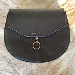Louise Et Cie Black Jael Bag with Chain